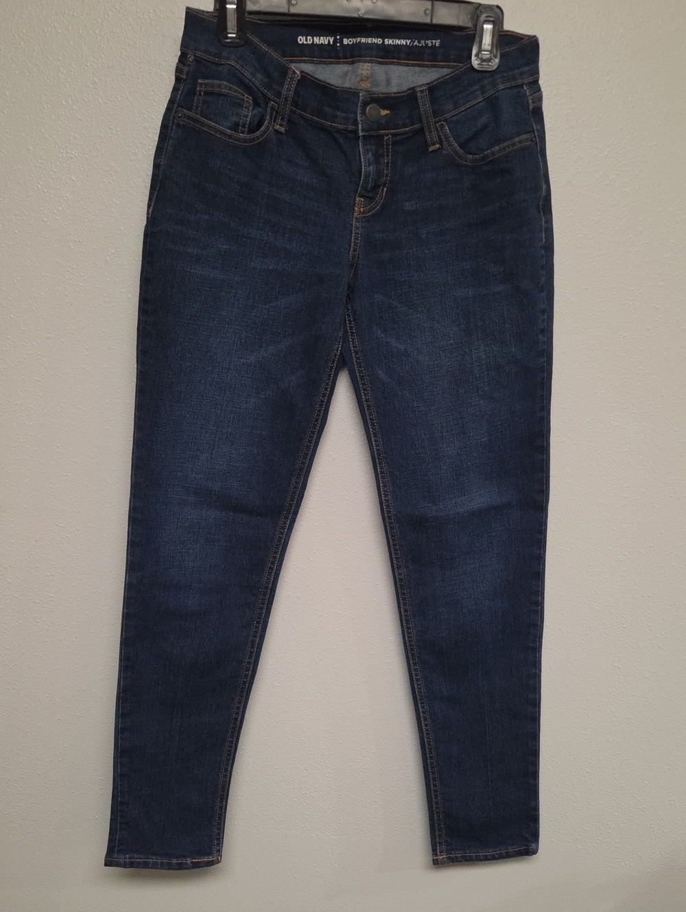 Old Navy Dark Indigo Boyfriend Jeans - Women